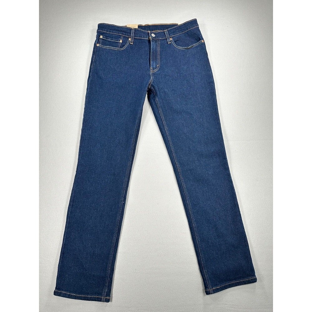 Levi’s 511 Slim Stretch Jeans Men 34x32 Dark Wash Blue NWT Classic Fit Denim